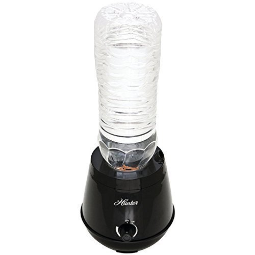 Hunter Home Comfort QLS03-BK Ultrasonic Personal Air Humidifier, Black