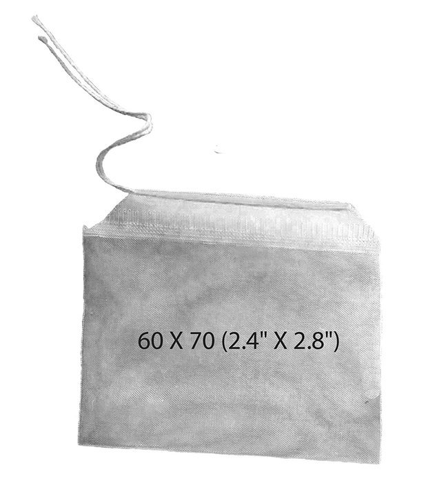 WELLSKEY Tea Filter Bags Set 530 pcs (Tea Filter Bags Nylon With Single String 330, Tea Filter Bags Non-woven...