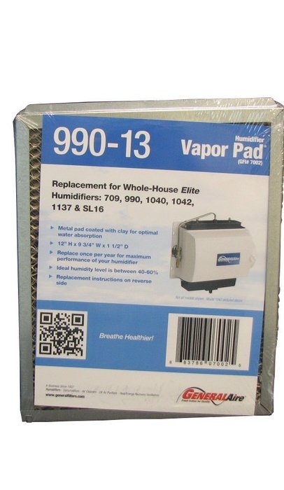 2-pack General Generalaire Humidifier 990-13 Water Pad (View amazon detail page)