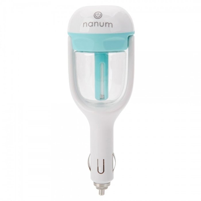 RHH 50mL Small-sized Car Aroma Air Purification Humidifier Blue