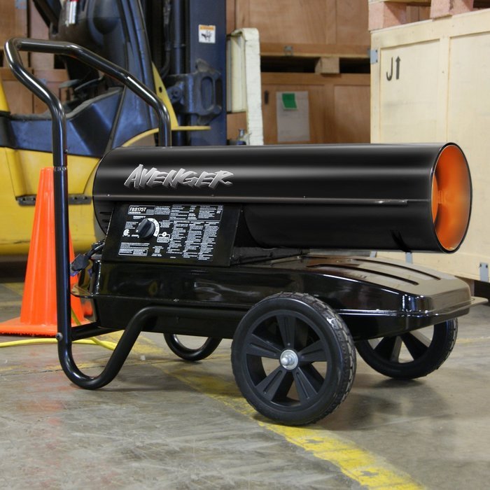 Avenger Portable Kerosene Multi-Fuel Heater - 175,000 BTU, Model# FBD175T
