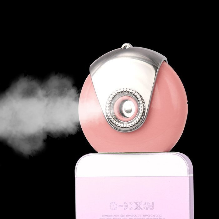 GGYY(TM) Facial Mist Sprayer, Portable Nano Handy Cool Mist Humidifier, Cell Phone Powered Face Mister, Skin Care... N7
