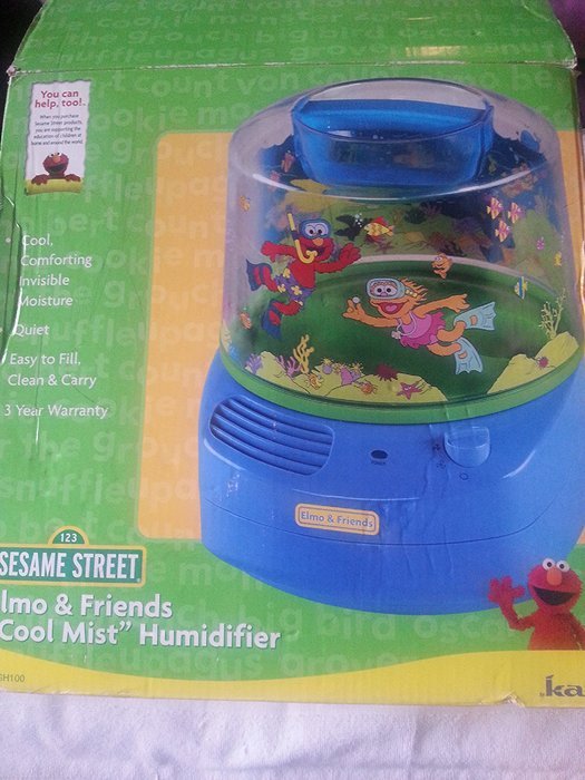 Sesame Street Elmo & Friends "Cool Mist" Humidifier Model SH100 N2
