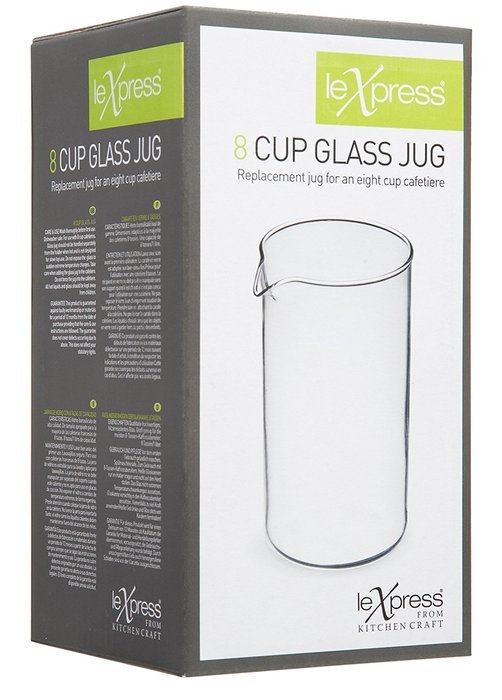 1l Le'xpress Replacement 8 Cup Glass Jug