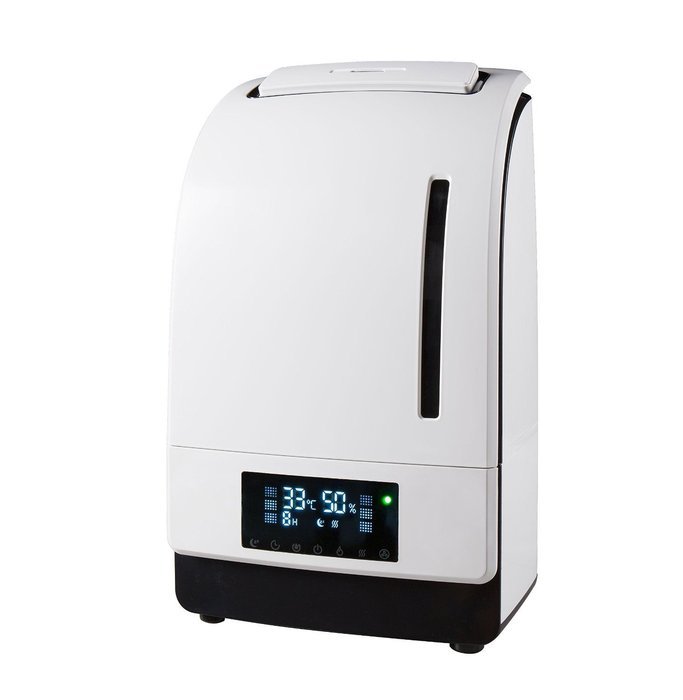 Digital Micro-Tech 4500 Ultrasonic Cool & Warm Mist Humidifier-High Frequency Vibrations 1.7 MHz -Carbon Activated... N6