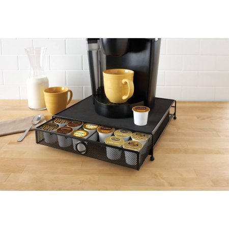 Mainstays 36-Pod Coffee Storage Drawer, Non-slip Padded Top