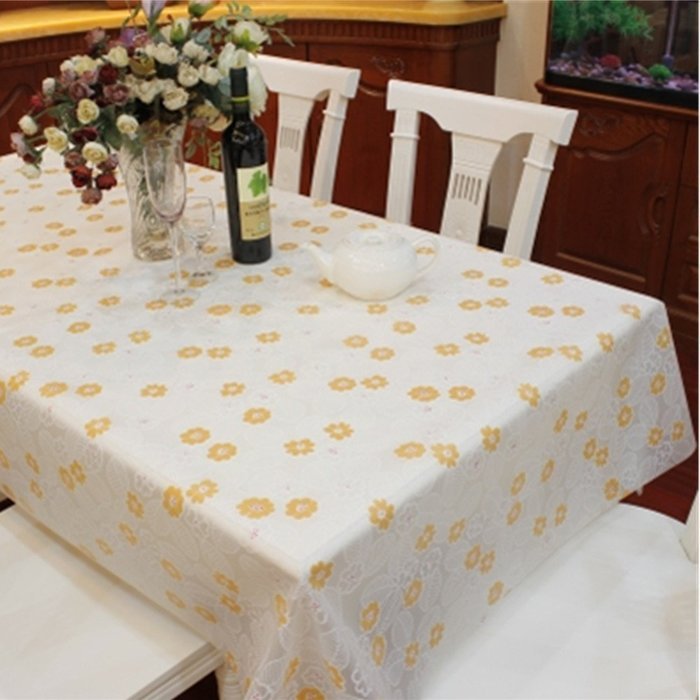 Spritech(TM) 53.9" * 86.6" Fashions Rectangular Waterproof PVC Plastic Table Cloth Table Cover N16