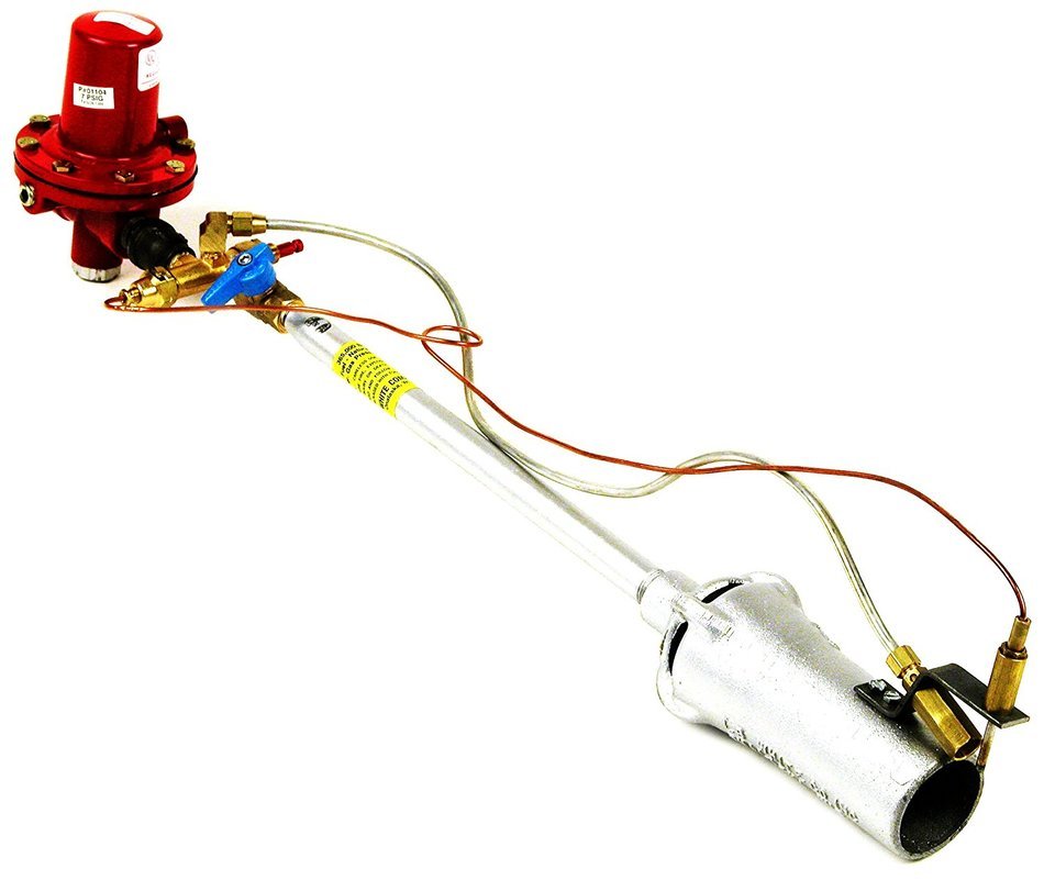 L.B. White 164 Industrial 365N Special Purpose Natural Gas Torch with Cast Iron Head, 365,000 Btuh