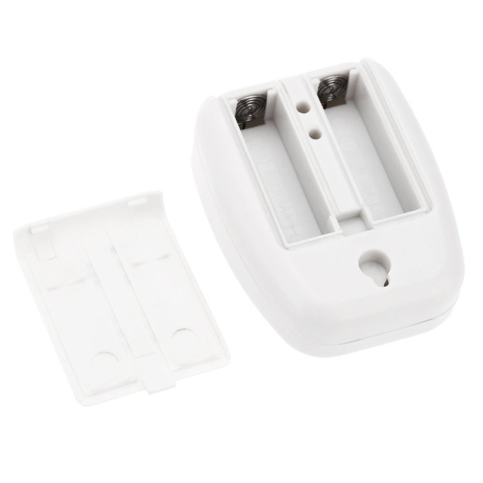 HENSE Digitial LED Indoor Outdoor Wireless Seperable Thermomter HT28(white) N6