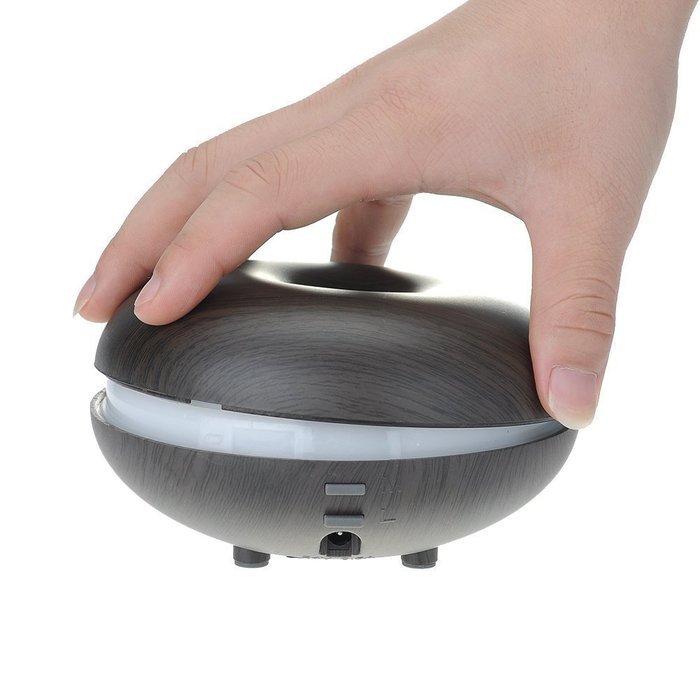 BEW Aromatherapy Diffuser,Wood Grain Cool Mist Ultrasonic Humidifier for Office Home Bedroom Living Room Study... N37