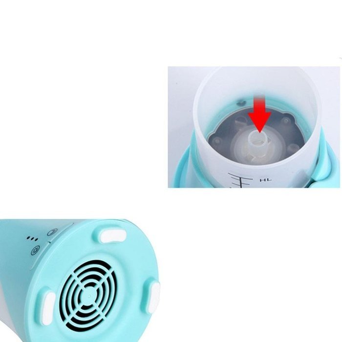 DaySeventh Fashion Design 60ml Aroma Humidifier Usb Third Gear Timing Of Atmosphere Air Purifier (Pink) N13