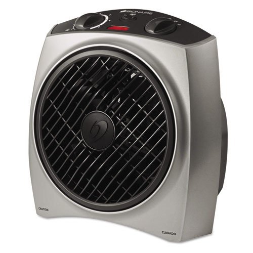 Bionaire BFH2242MSM Oscillating Heat Circulator, 1500 W - Gray