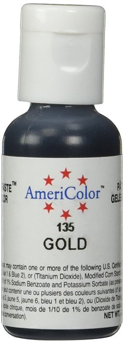 Americolor Soft Gel Paste Food Color, .75-Ounce, Bright White