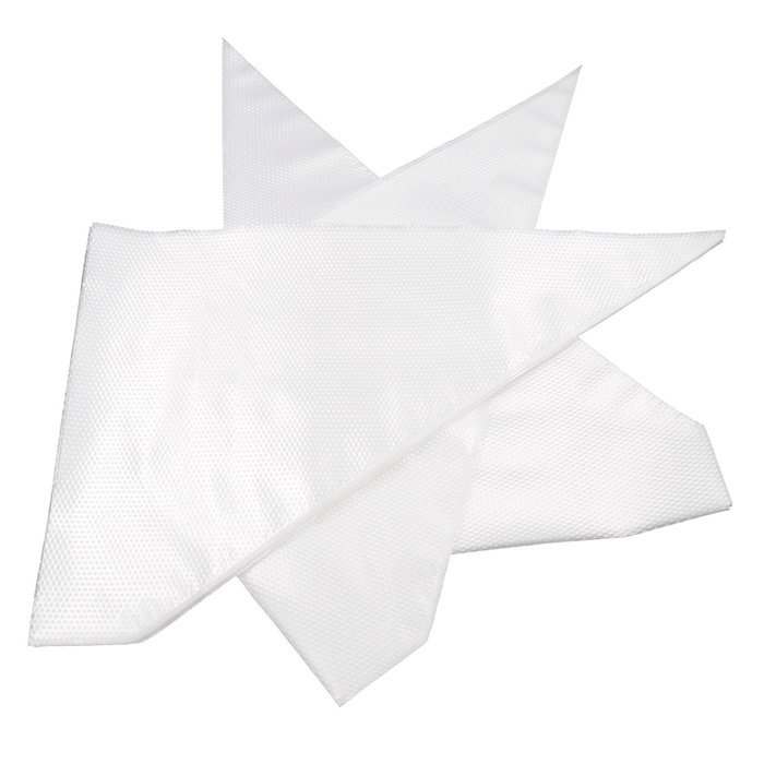 Pridebit Pastry Bag 100 Pack Large Cake/Cupcake Decorating Bags Disposable Icing/Piping Bags