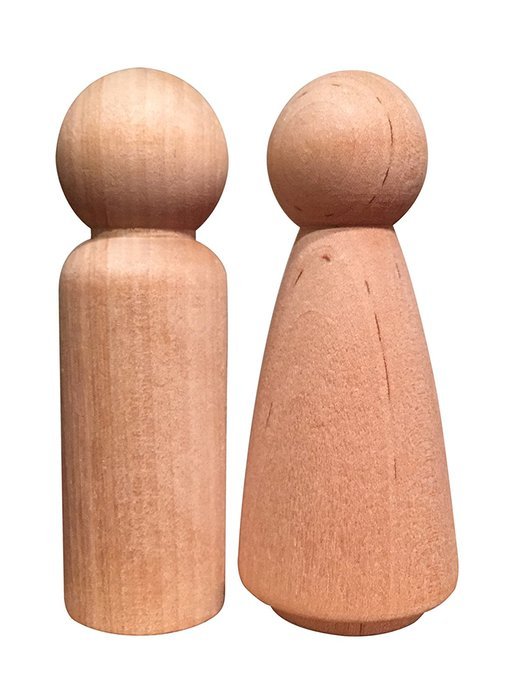 DIY Wood Cake Topper Couple - Large Wood Couple Wedding Cake Toppers
