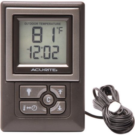 AcuRite Digital Indoor/Outdoor Weather Thermometer Humidity Sensor Home Monitor