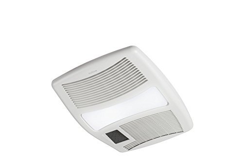 Broan QTXN110HL Ultra Silent Heater Combination Ventilation Fan with Light in 6" Round Ducting (110 CFM) N3