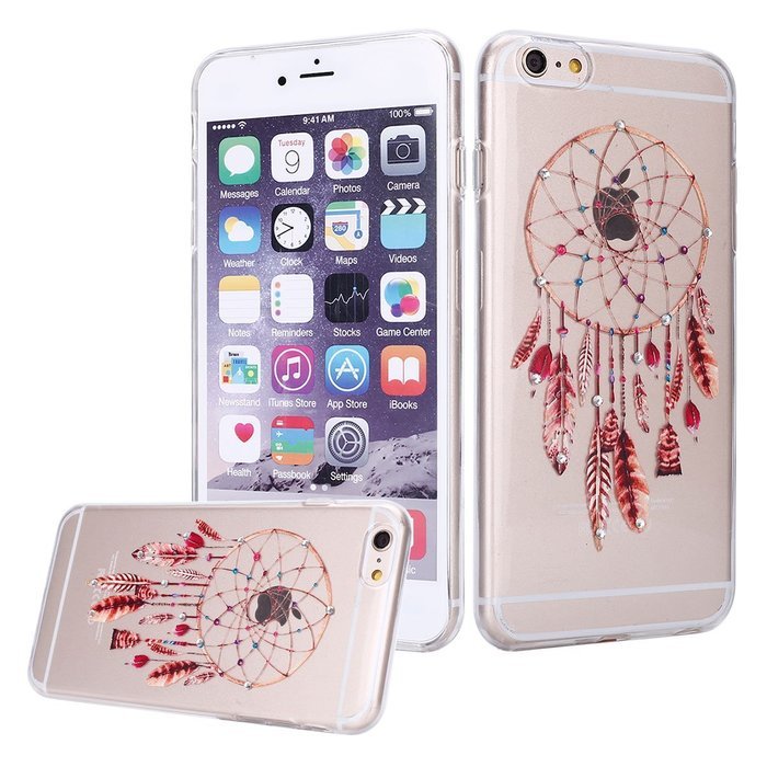 iPhone 7 Case, PHEZEN iPhone 7 Clear Soft TPU Protective Case Back Cover with Beautiful Cherry Blossom Flower... N18