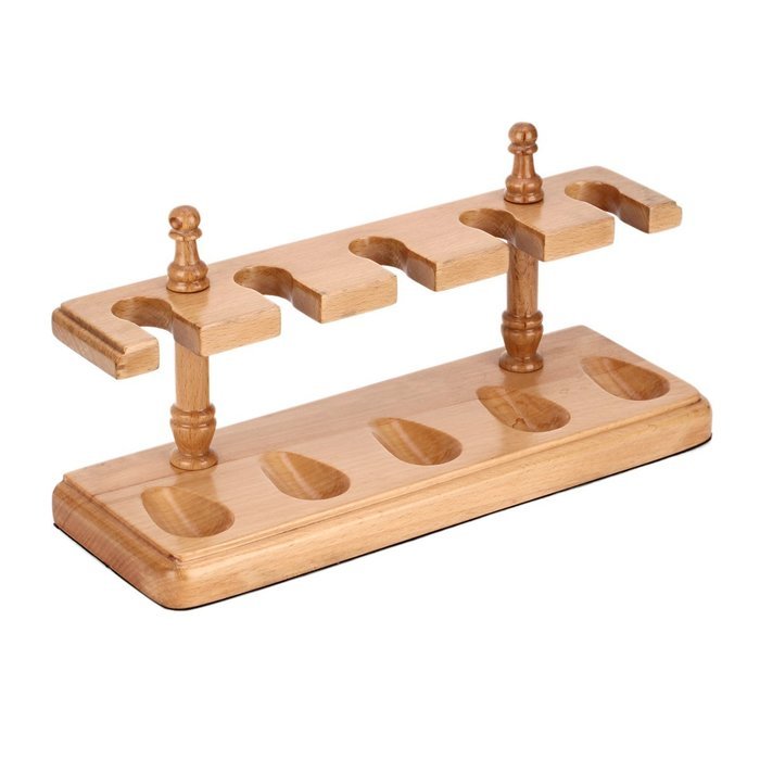 Scotte(TM) Romanesque smoking pipe rack detachable tobacco pipe stand for holder 5 pipe N3