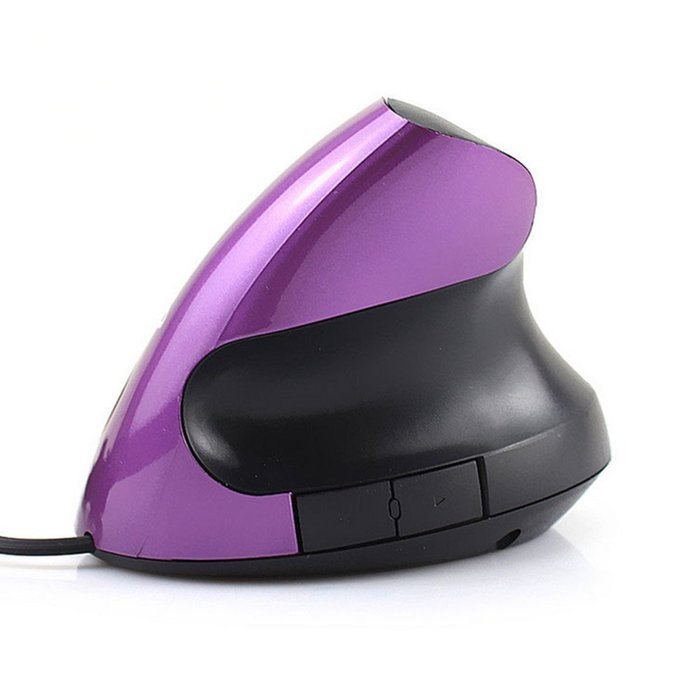 Spritech(TM) USB Wired Health Vertical Mouse Human Ergonomic Wireless Mouse 5 Button Vertical Ergonomic Mouse N5