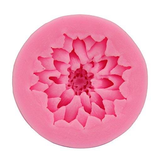 Let'S Diy Snow Lotus Styling Silicone Mold Fondant Chocolate Soap Mould Cake Decorator Tools Sugar Craft Bakeware