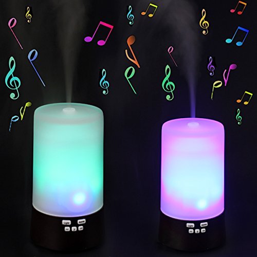OriGlam 120ml Humidifier Aromatherapy Essential Oil Diffuser Ultrasonic Humidifier Air Purification Machine with... N8