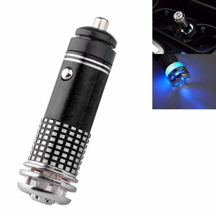 FTXJ Functional Auto Mini Car Portable Humidifier Air Purifier Freshener (Black) N3