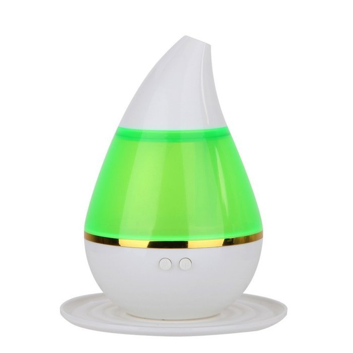 Whitelotous 200ml Cool Mist Humidifier Aroma Essential Oil Diffuser with LED Color Changing Lamp Light for Home... N8