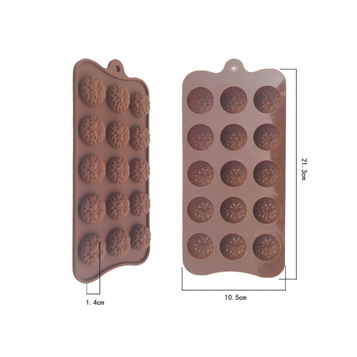 Always Your Chef Silicone Candy/Chocolate Making Molds DIY Molds, MINI ...