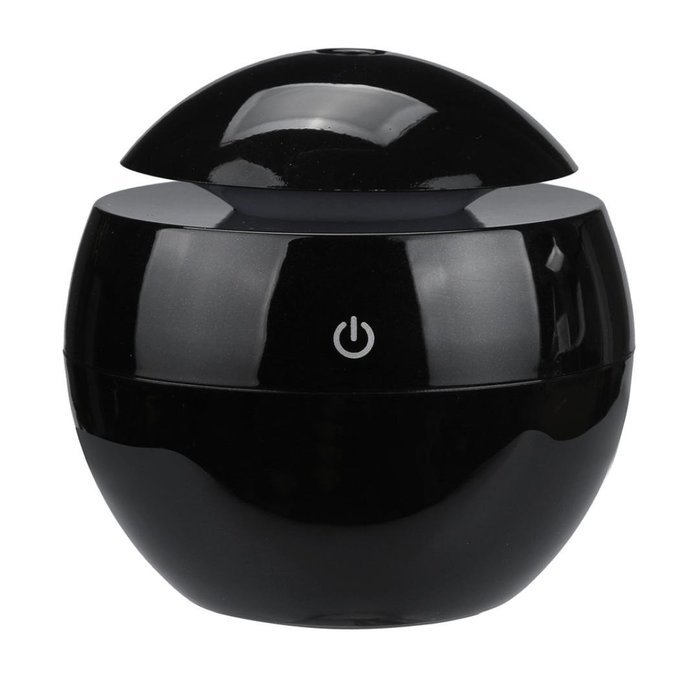 Fullkang LED Aroma Ultrasonic Humidifier USB Essential Oil Diffuser Air Purifier (Black) N13