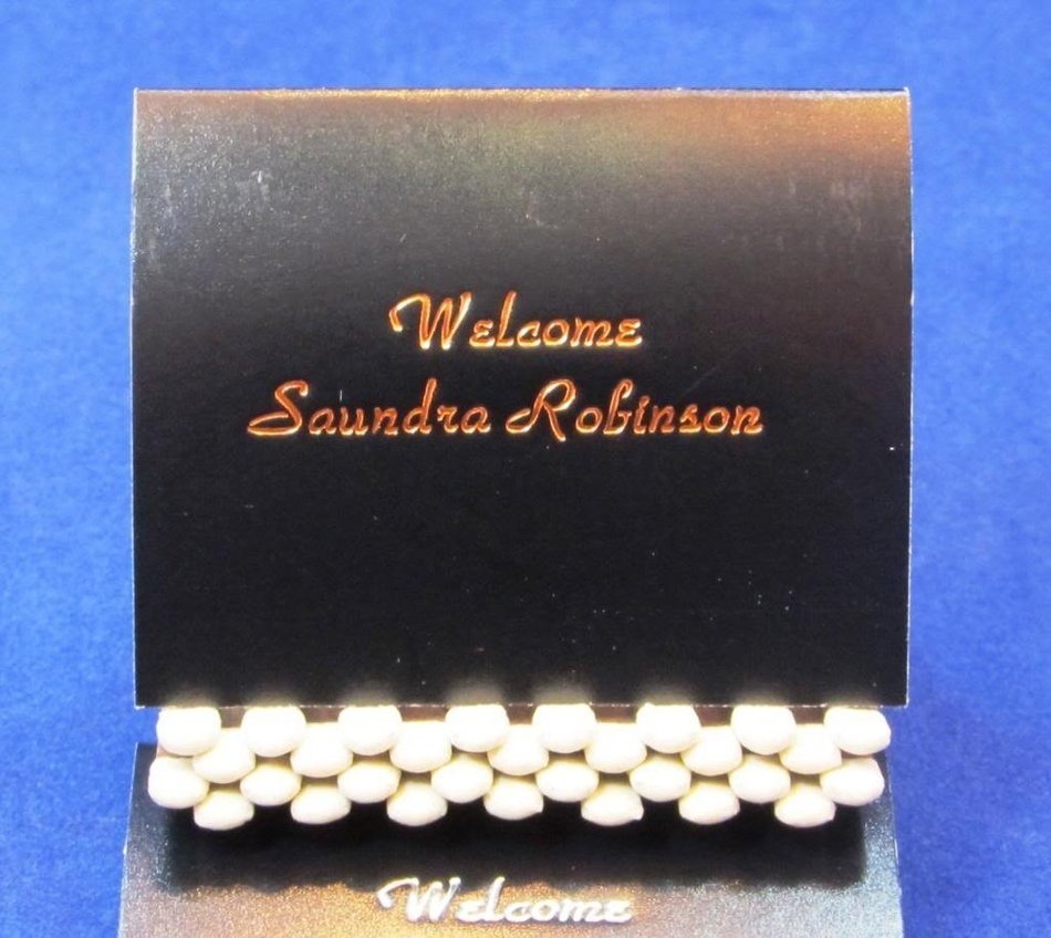 50 personalized matchbooks wedding favors custom printed matchbooks bridal shower N2