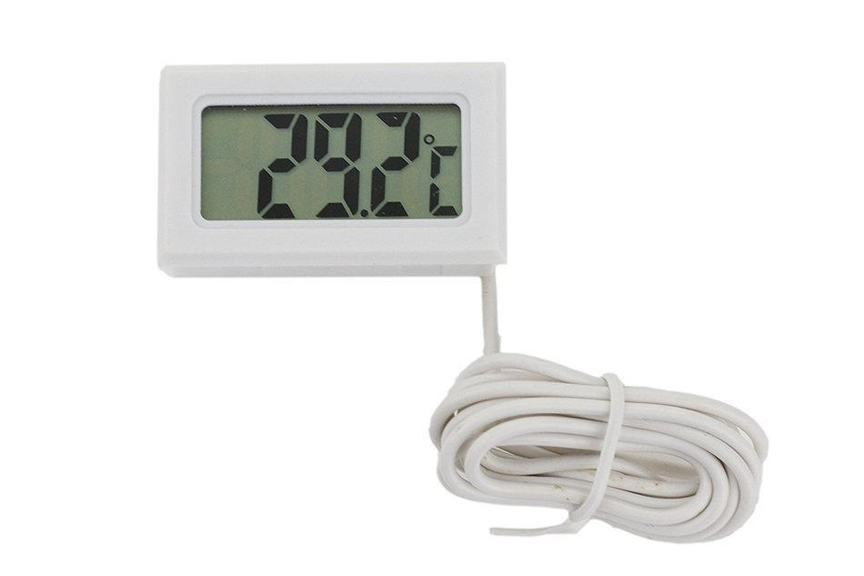 Excelity Mini Digital LCD Thermometer Hygrometer (Black) N4