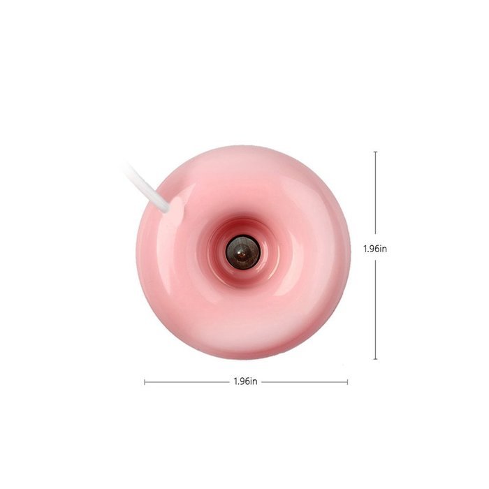 EasGear&reg; Pocket Size Cool Mist Ultrasonic Humidifier Portable Doughnut Shaped Mini Humidifier with USB Cable,... N5