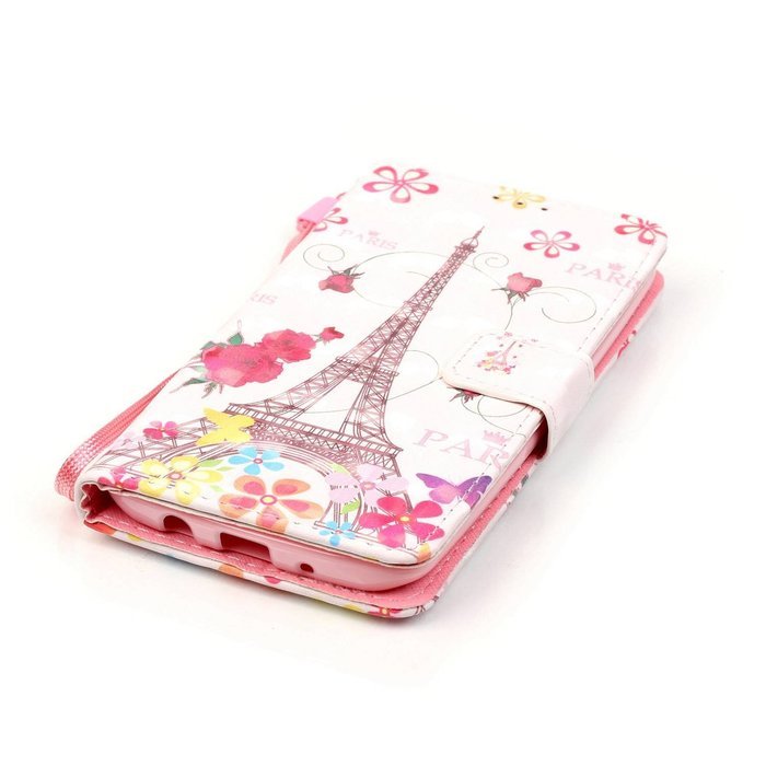 LG K7 Case,LG Tribute 5 Case,Yaheeda [3D Colored Drawing] [Flip Fit] Premium PU Leather Card-Slots Cash-Slots... N52