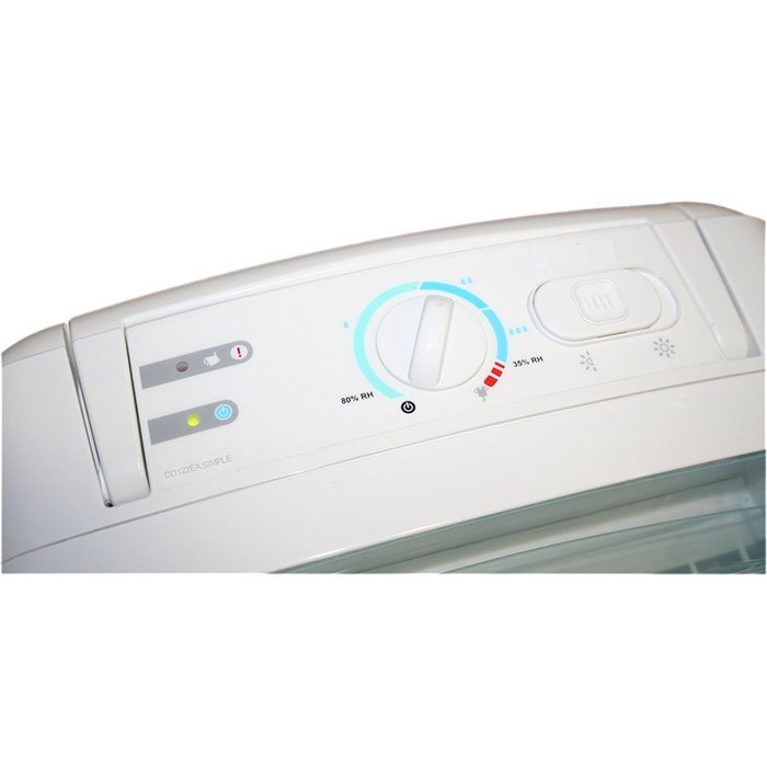 EcoSeb DD122EA-SIMPLE Desiccant Dehumidifier, 15-Pint, White, 120V N4