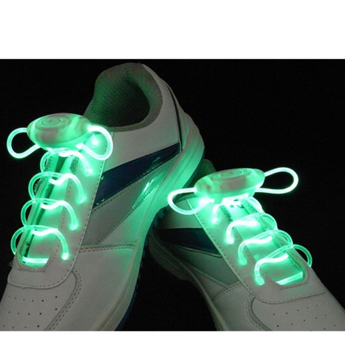 EVTECH(TM) LED Shoelaces Light Up Shoe Laces with 3 Modes in 5 Colors Flash Lighting the Night for Party Hip-hop... N6
