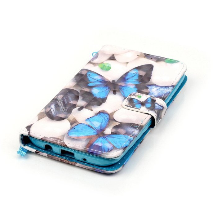 LG K7 Case,LG Tribute 5 Case,Yaheeda [3D Colored Drawing] [Flip Fit] Premium PU Leather Card-Slots Cash-Slots... N58