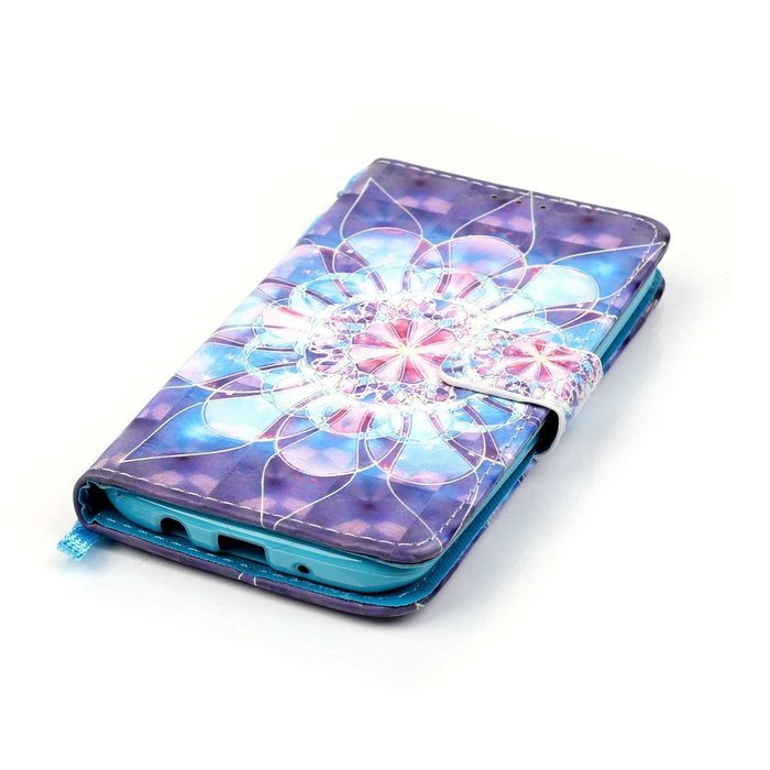 LG K7 Case,LG Tribute 5 Case,Yaheeda [3D Colored Drawing] [Flip Fit] Premium PU Leather Card-Slots Cash-Slots... N59