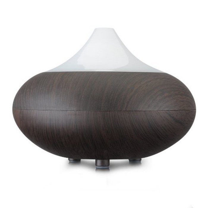 Wood Grain Electric Aromatherapy Essential oil Diffuser Cool Mist Humidifier with Color LED Display and Auto off... N6