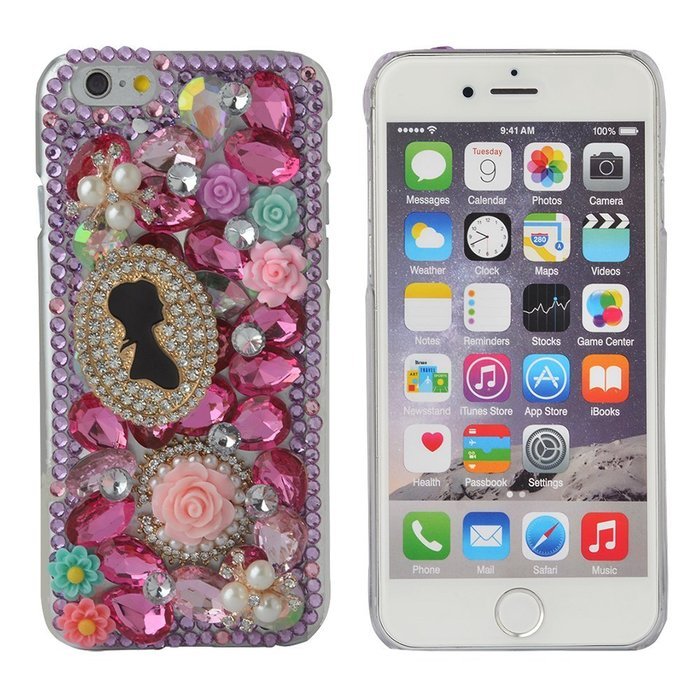 iPhone 6 Plus/6s Plus Case,Yaheeda 3D Fashion Bling PC Hard Case for iPhone 6 Plus/6s Plus [5.5inch] N61