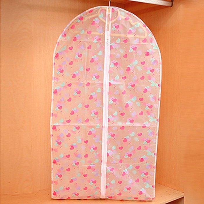 KAKA(TM) Clothes Moistureproof Dust-proof Water-proof Cover Storage Bag with Butterfly Pattern (60*110cm) N5