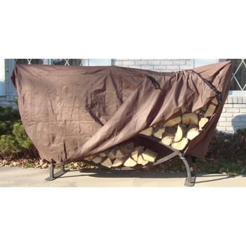 8' Crescent Firewood Rack N3