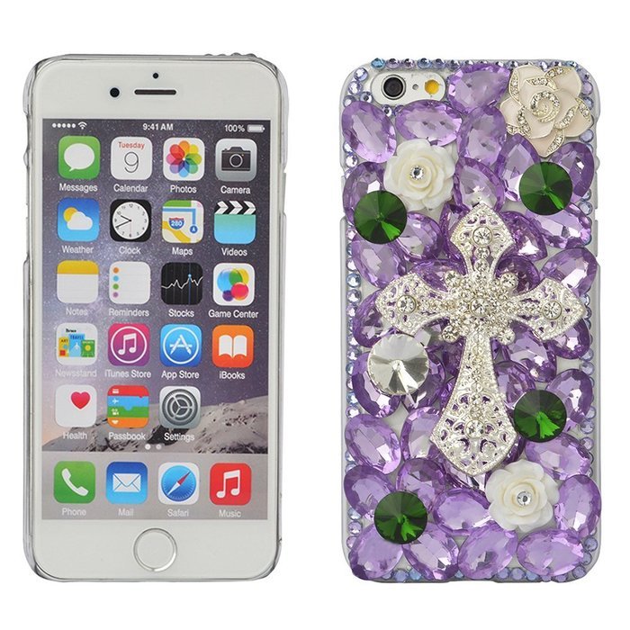iPhone 6 Plus/6s Plus Case,Yaheeda 3D Fashion Bling PC Hard Case for iPhone 6 Plus/6s Plus [5.5inch] N68