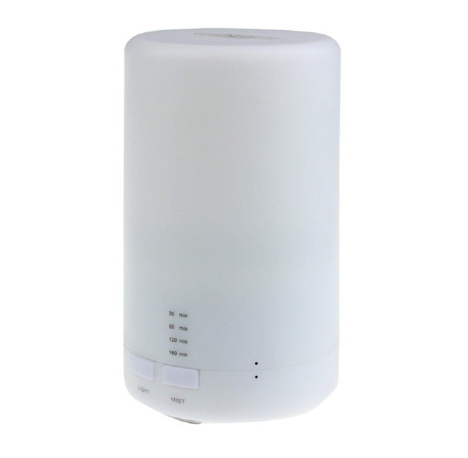 Gillberry LED USB Essential Oil Ultrasonic Air Humidifier Aroma therapy Diffuser (white) N6