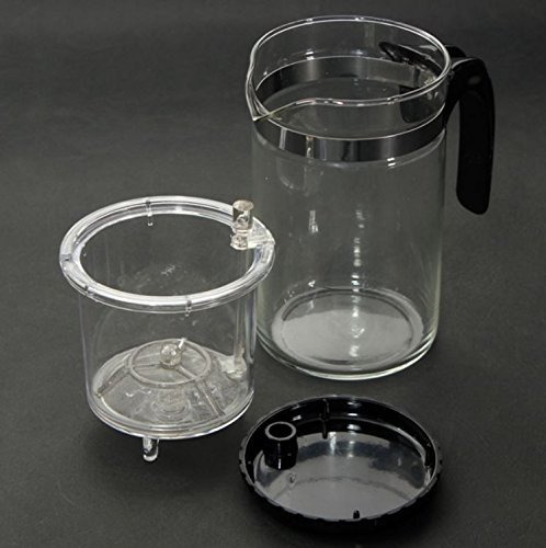UniversalD&reg; - Glass Gongfu Tea Maker Press Art Cup Teapot with Infuser 500ml