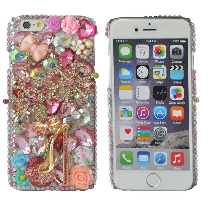 iPhone 6 Plus/6s Plus Case,Yaheeda 3D Fashion Bling PC Hard Case for iPhone 6 Plus/6s Plus [5.5inch] N71