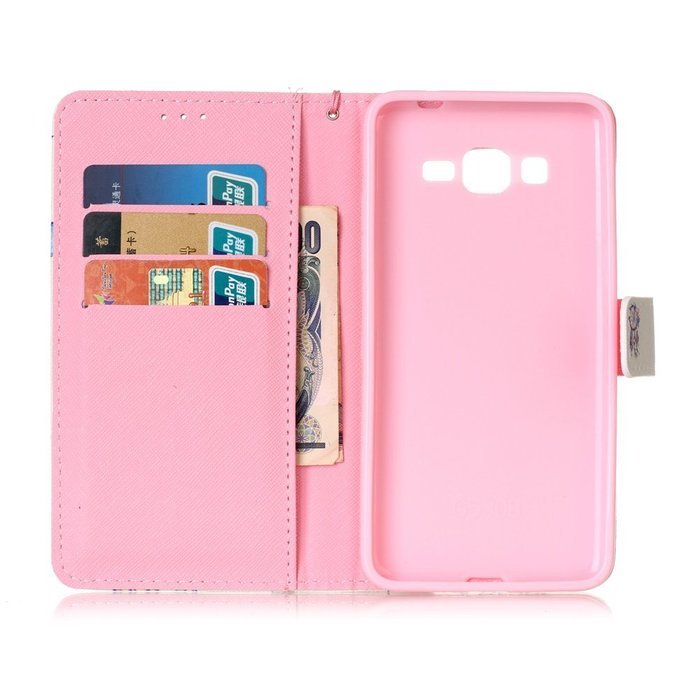 Spritech(TM) Pu Leather Phone Case For Samsung Galaxy Grand Prime G530 2015 Edition,Flip Fold Wallet Pouch With... N52