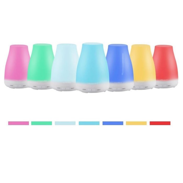 Generic Essential Oil Diffuser100ml Aroma Essential Oil Cool Mist Humidifier with Adjustable Mist Mode Waterless...