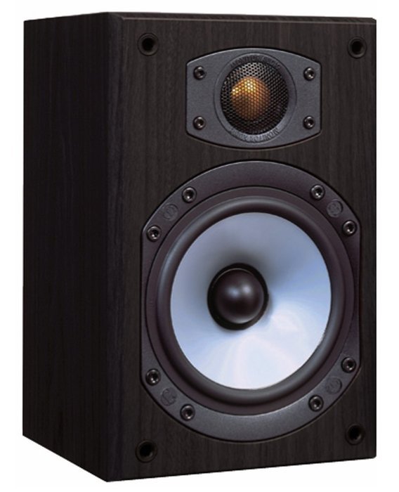 Monitor Audio- Silver 2 Compact Loudspeaker- Pair (Premium High Gloss Piano Black)