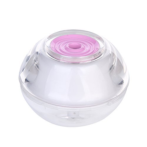 DINHAND Crystal Luminous humidifier Essential Oil Diffuser and Humidifier for Aromatherapy Quiet Sleep & Office... N6